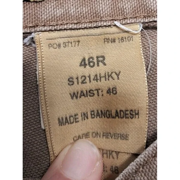 Berne Shorts Mens Sz 46 Denim Blue Jeans Cargo Workwear Utility Hunting Outdoor - Picture 5 of 13